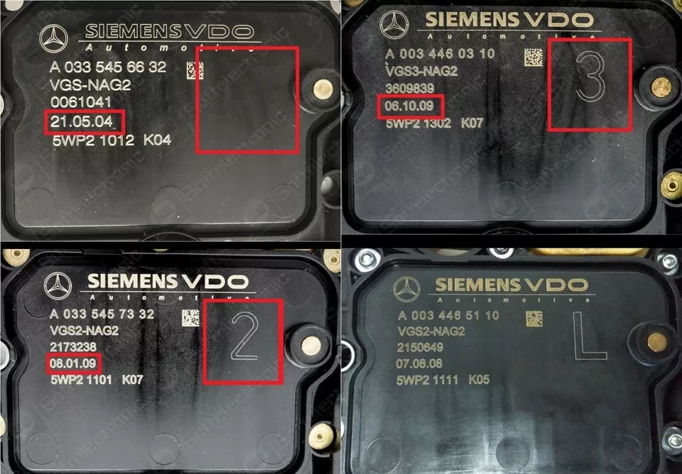“PRE-PROGRAMMED” MERCEDES BENZ 722.9 CONDUCTOR PLATE (PLATE +VIN PROGRAMMING)