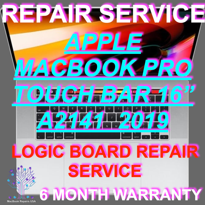 A2141 2019 16″ MACBOOK PRO LOGIC BOARD REPAIR SERVICE 820-01700-A 820-01700-05