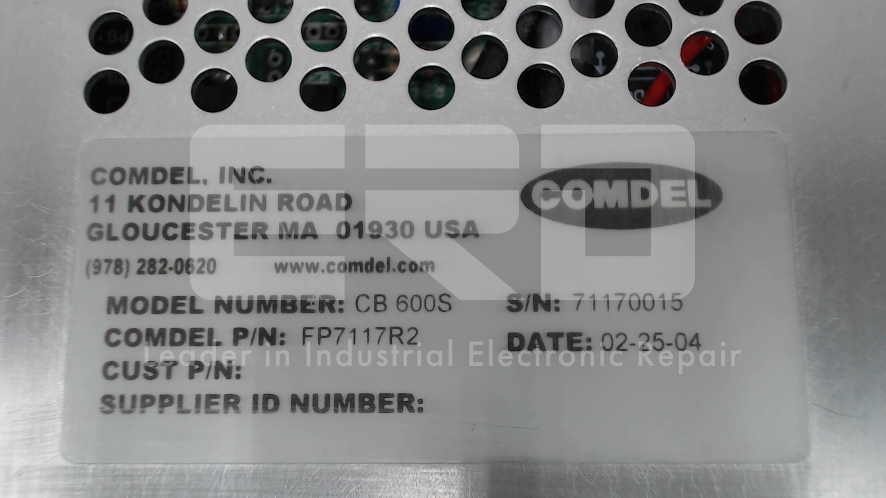 **REPAIR EVALUATION ONLY** Comdel, Inc fp7117r2 (With 3-Year Warranty!)