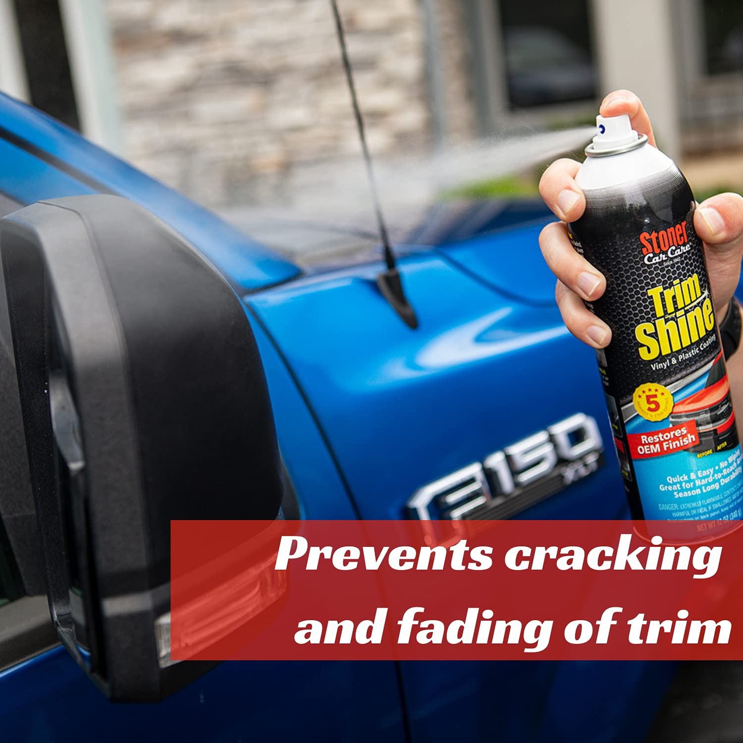 Stoner Car Care Trim Shine Protectant Pack Of 6 Aerosol 12Oz Restore Plastic …