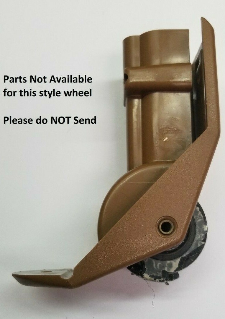 Hartmann Luggage Wheel Replacement Repair Mail In Service New Wheels Repair