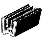 CRL 21116181951 7/16″ x 3/8″ Universal Channel – 500′ Roll