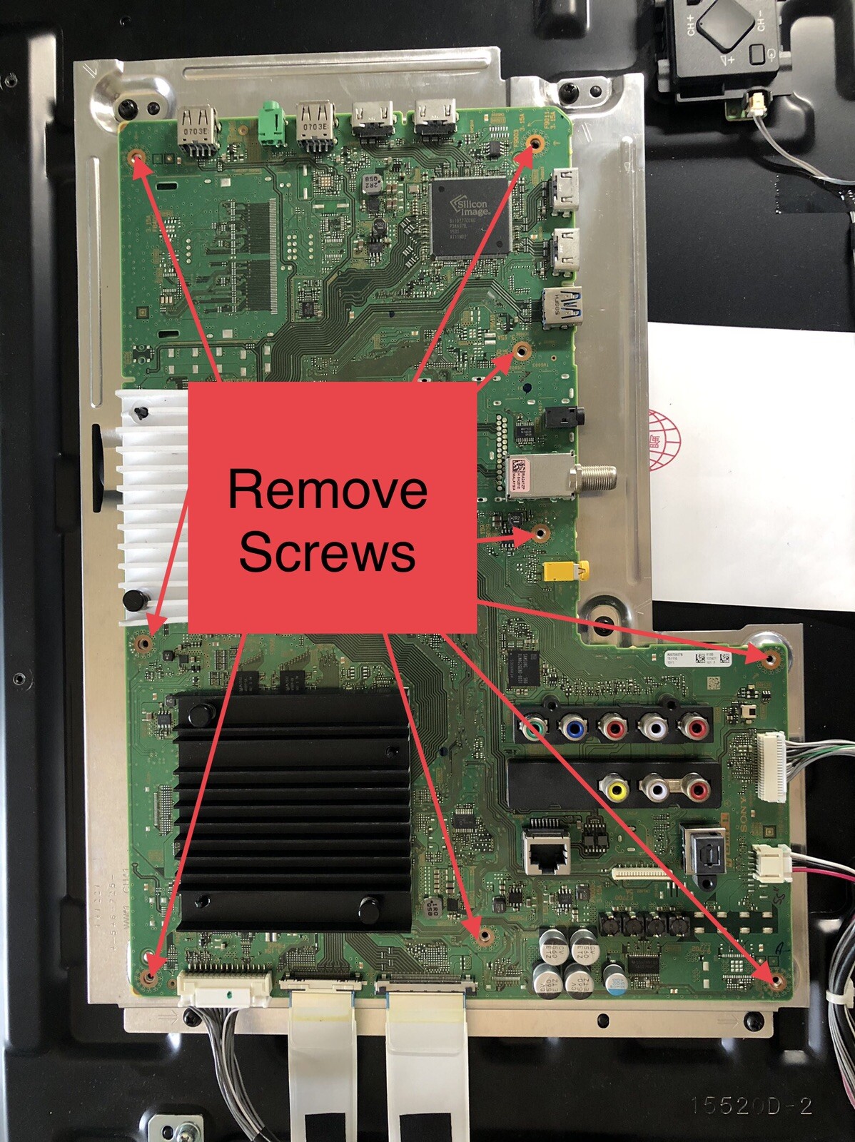 Repair🛠Service For Sony Main Bd XBR-55X850D XBR-65X850D 1-980-832-11 A2094355A