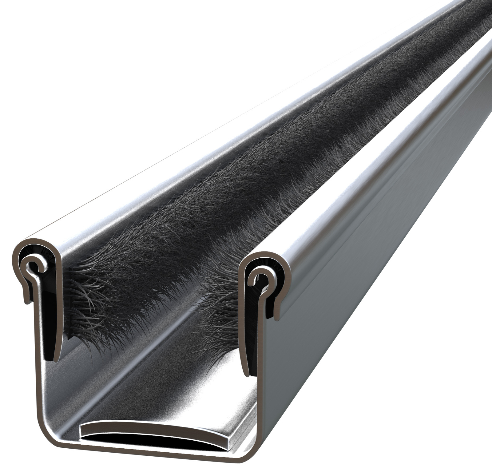 Y526 Flexible Universal Channel with Pile and Felt Liner for 1948-1962 Models –