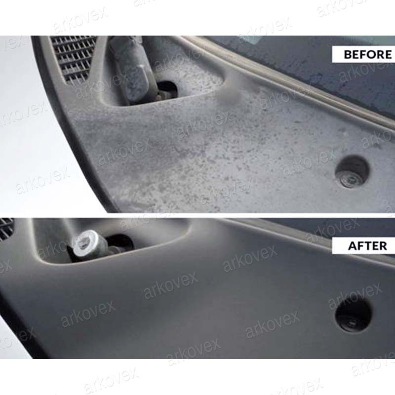 Black Trim Restorer Coating With 2 Sponge Applicator Restoration Kit – 6.76 oz