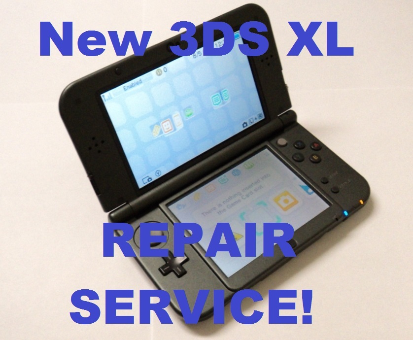 AS IS Broken Nintendo New 3DS XL 2015 Model System Fix/Repair Service!