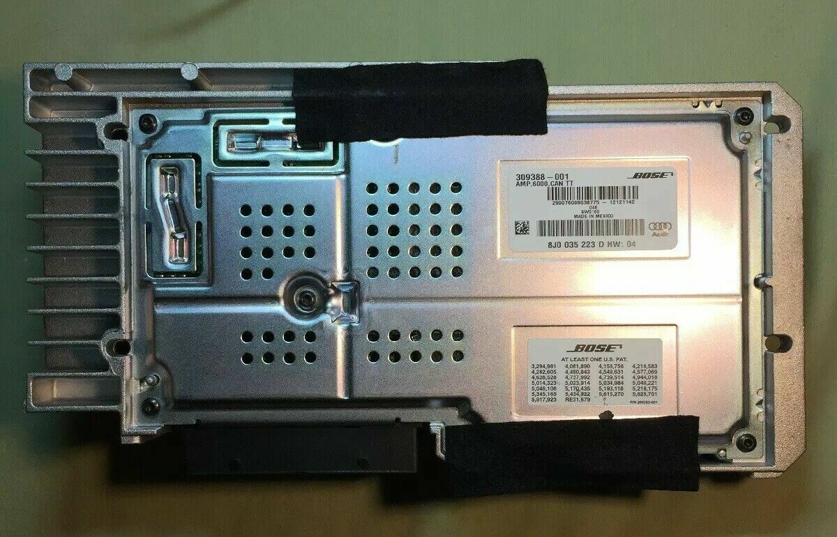 AUDI TT BOSE AMPLIFIER REPAIR SERVICE 12 MONTHS WARRANTY 8J0035223D OR C