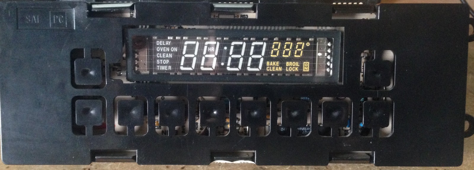 REPAIR SERVICE ONLY! GE 191D1001P020 Gas Control Board