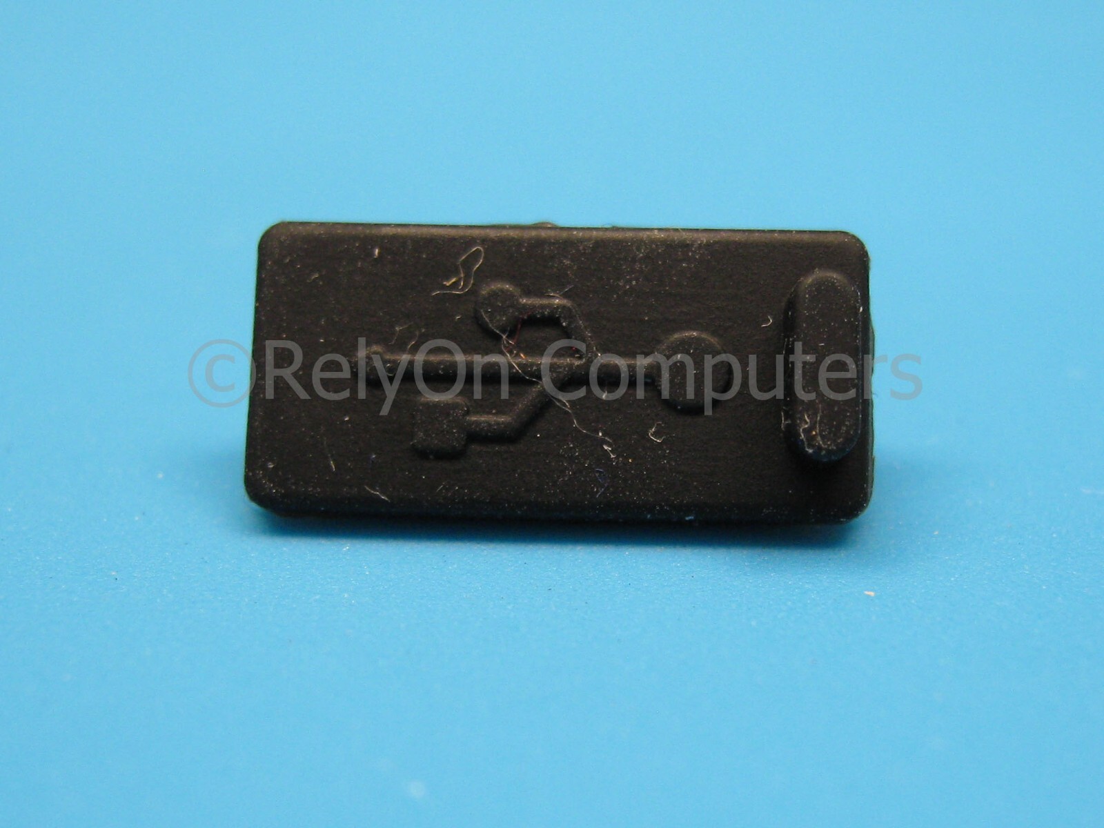 NEW 5x Anti Dust Cover Black Flex Soft Plastic Plug For USB Port Protection BLK
