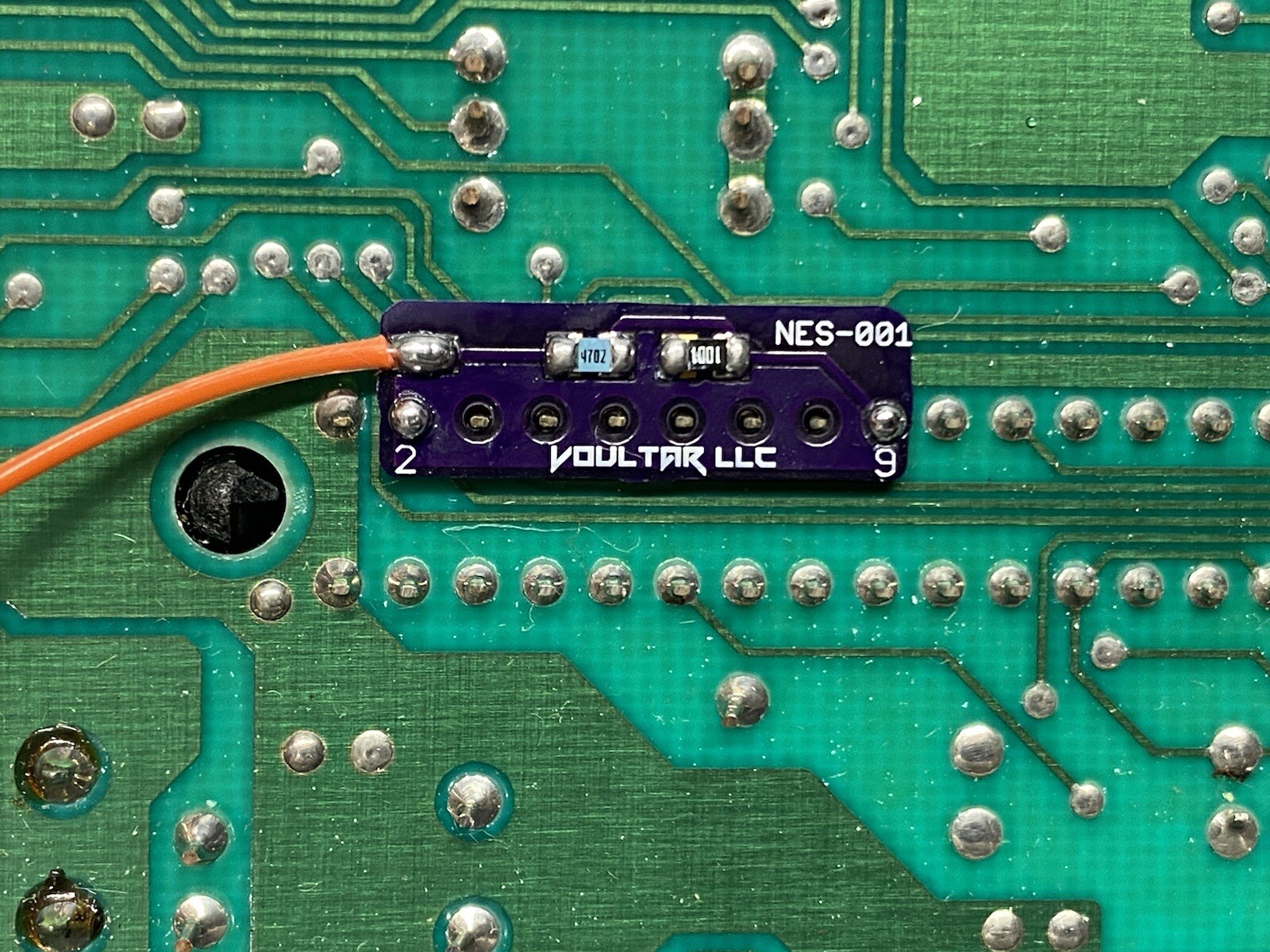 XTREME Nintendo NESRGB Service (Board Included) Expansion Audio S Video RGB