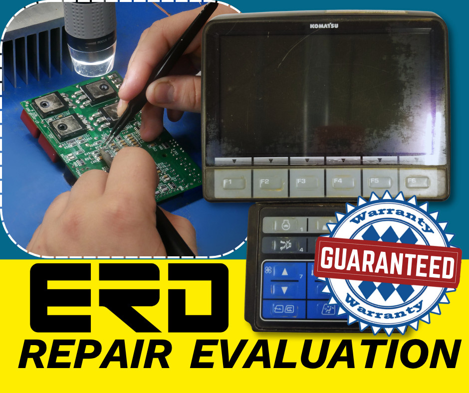 Komatsu 7835-31-1012 | Excavator Display Monitor Gauge (REPAIR EVALUATION)