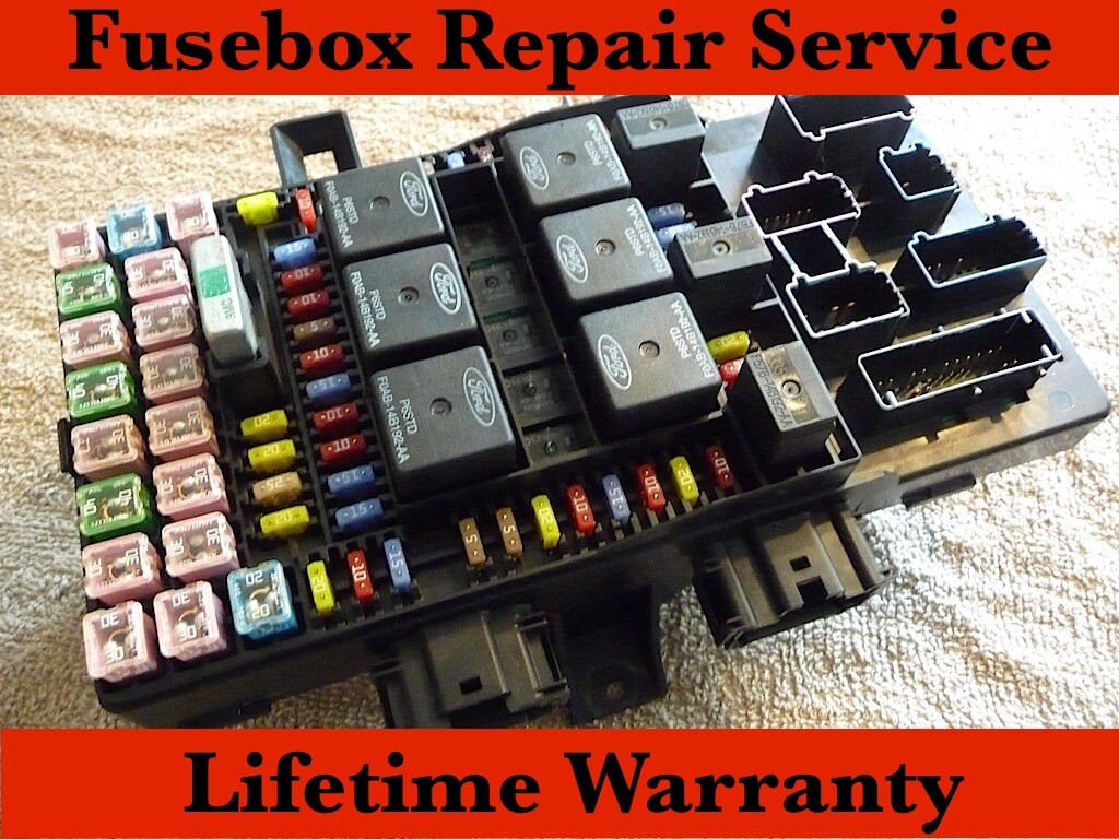 2004 – 2008 F150 F-150 FUSE BOX “REBUILD SERVICE” SHIP TO US & WE FIX YOUR UNIT