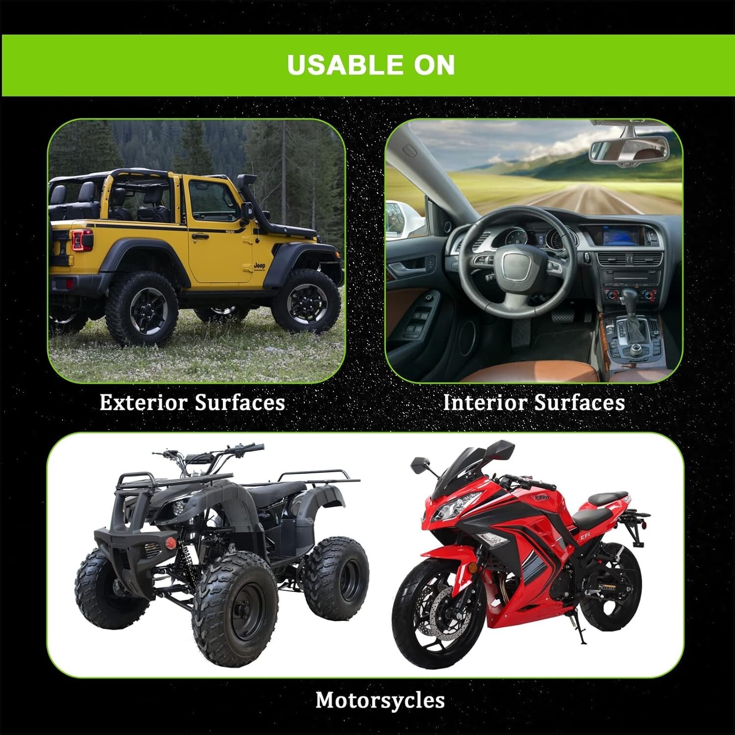 Versatile Plastic Restorer for Cars, RVs & Home – 60ml Ceramic Coating Solution