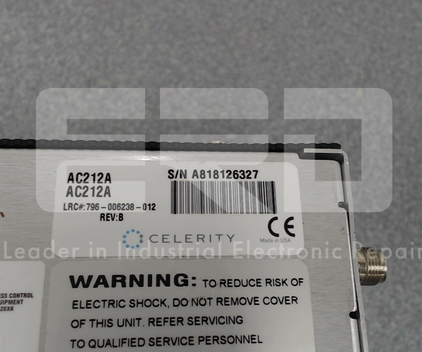 **REPAIR EVALUATION ONLY** Celerity ac-2s12 (With 3-Year Warranty!)