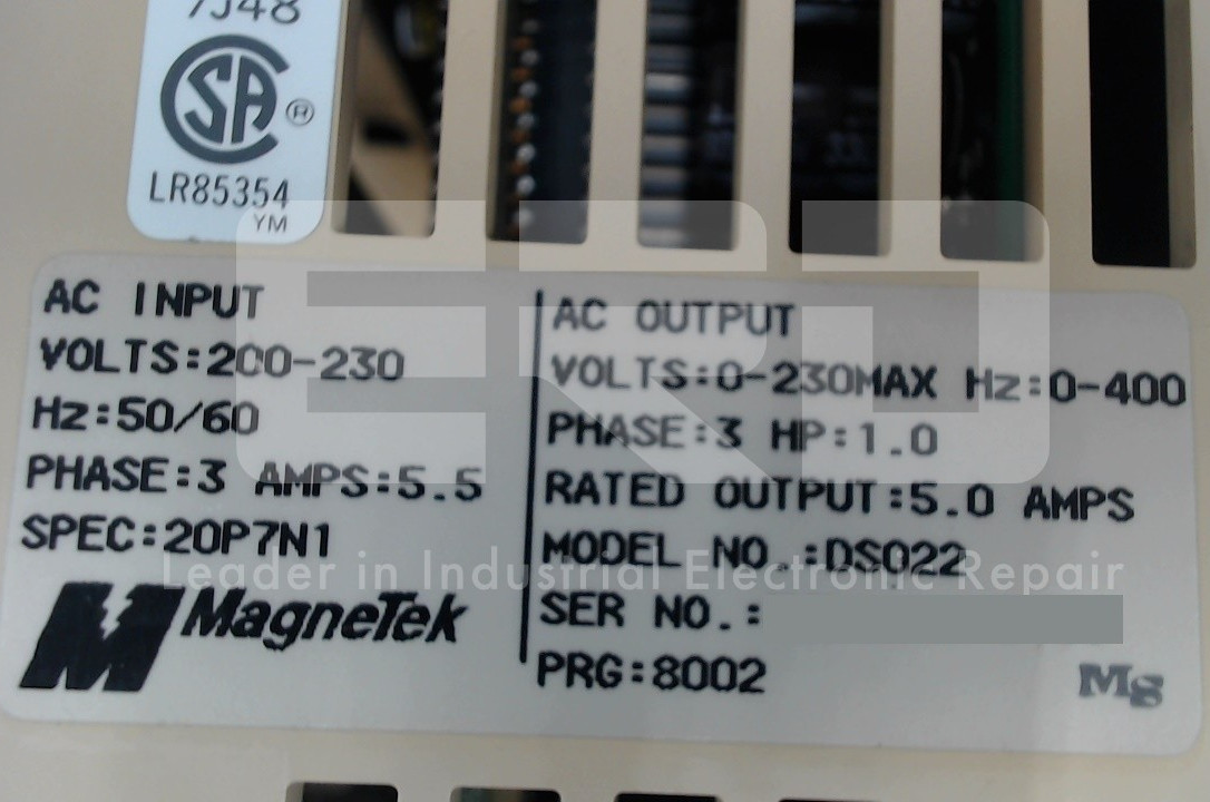 MagneTek DS022 | GPD333 AC General Purpose Drive (Repair Evaluation)