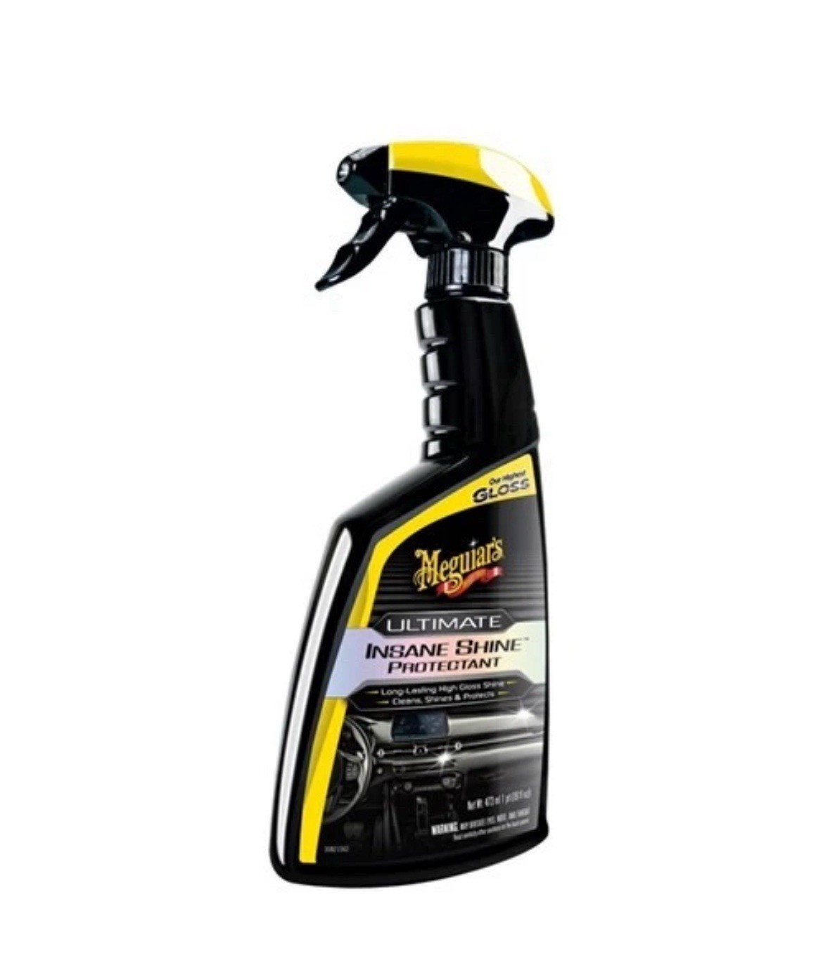 Meguiar’s Ultimate Insane Shine Protectant 16oz High Gloss Vinyl Rubber Plastic