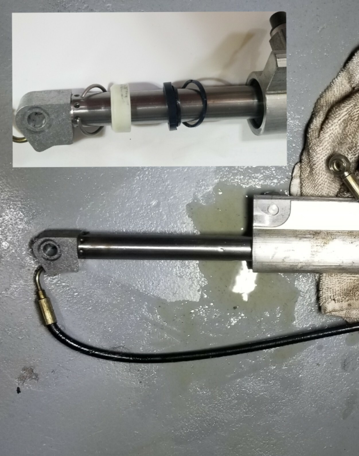Porsche 911 HYDRAULIC Ram Cylinder TOP REBUILD SERVICES 996 997 (24 HOURS)