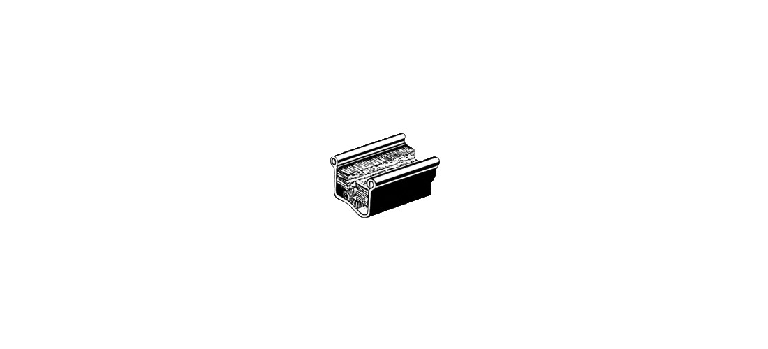 CRL Flexible Universal Channel Y52896 for 1948-1962 Cars 96″ Weatherstrip