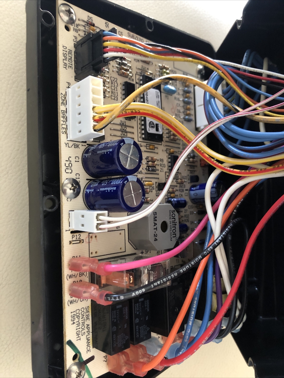 REPAIR ONLY! Subzero 4201994, 4201995, 4201992, 3015390 Refrigerator Ctr Board