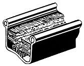 CRL Y52872 Y528 Flexible Universal Channel for 1948-1967 Vehicles – 72″ Length