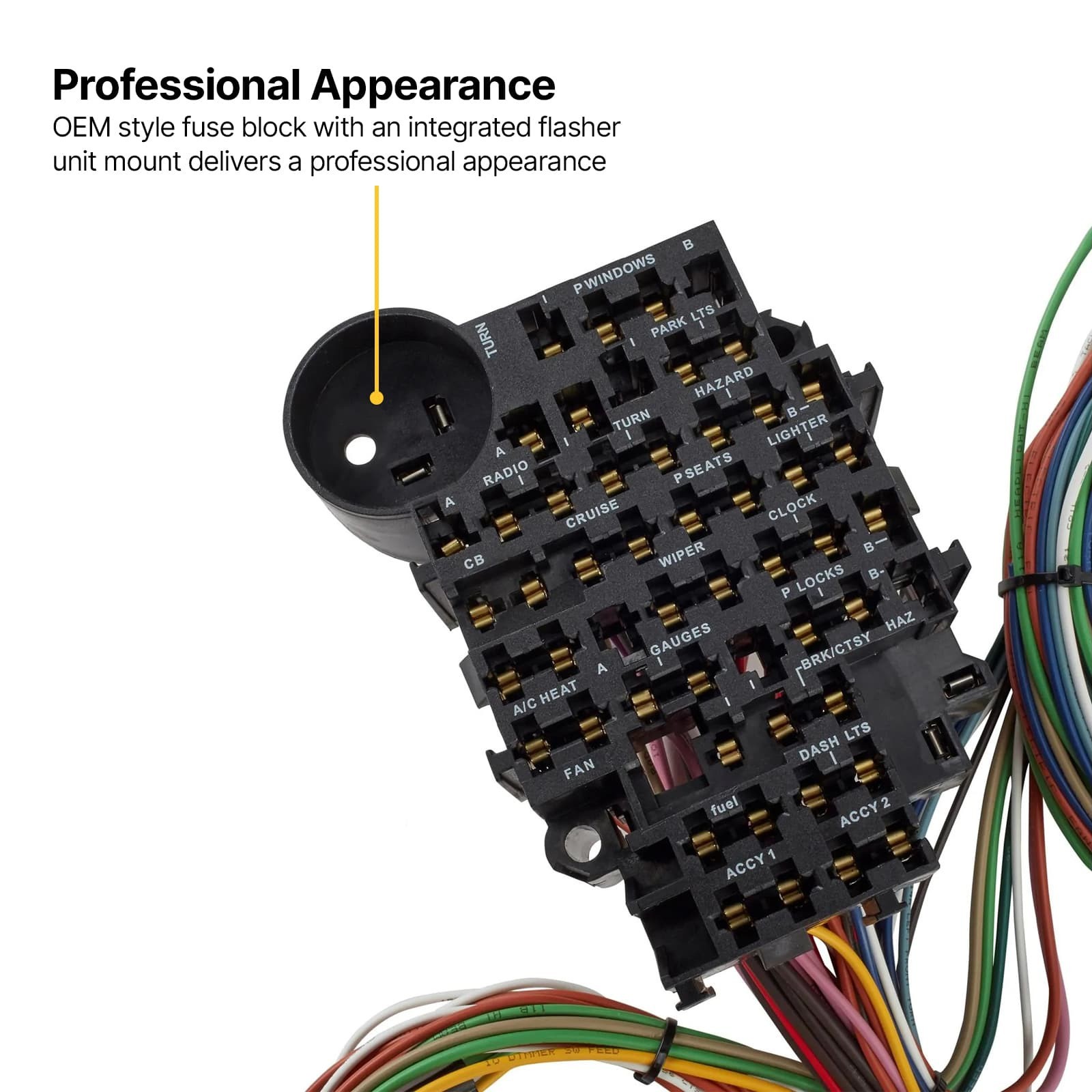 Universal 22 Circuit Wiring Harness