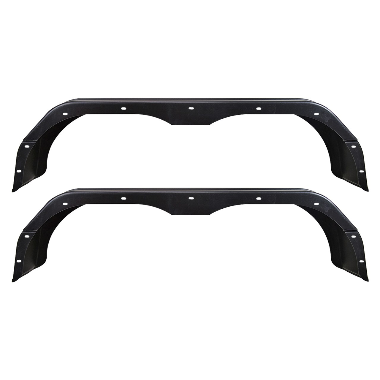 2-Pack – Plastic Universal Trailer Fenders – 61″ – Tandem Axle – Black